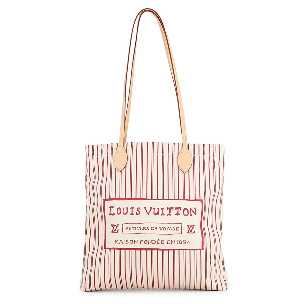 Louis Vuitton Carry It Tote Bag Canvas Grace Coddington Travel Collection